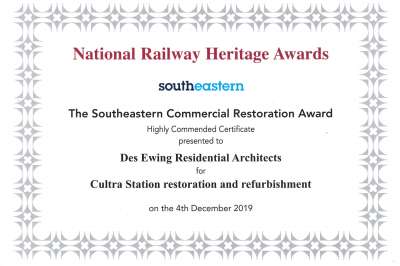 Highly Commended - The Southeastern Commercial Restoration Award 2019 Highly Commended - The Southeastern Commercial Restoration Award 2019