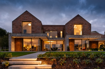 Barn Inspired Contemporary Home