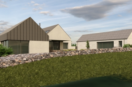 Modern Countryside Dwelling with Panoramic Views Modern Countryside Dwelling with Panoramic Views