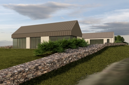 Modern Countryside Dwelling with Panoramic Views Modern Countryside Dwelling with Panoramic Views